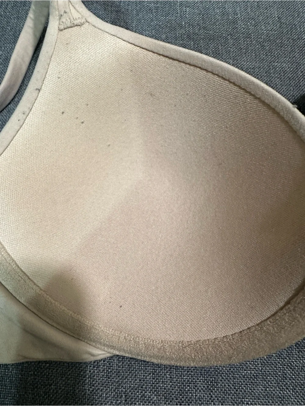 SKIMS Nude Lightly Padded T-Shirt Bra Size 36A - Picture 5 of 6